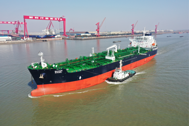 Navig8 takes delivery of the first of six Eco-friendly newbuild MR IMO 2 vessels